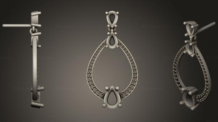 Jewelry (jewelry 148, JVLR_0595) 3D models for cnc